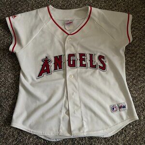 Women's Majestic Angels Jersey